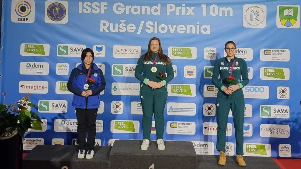 Major Veronika arany-, Sike Renáta bronzérmes a rusei sportlövő GP-n