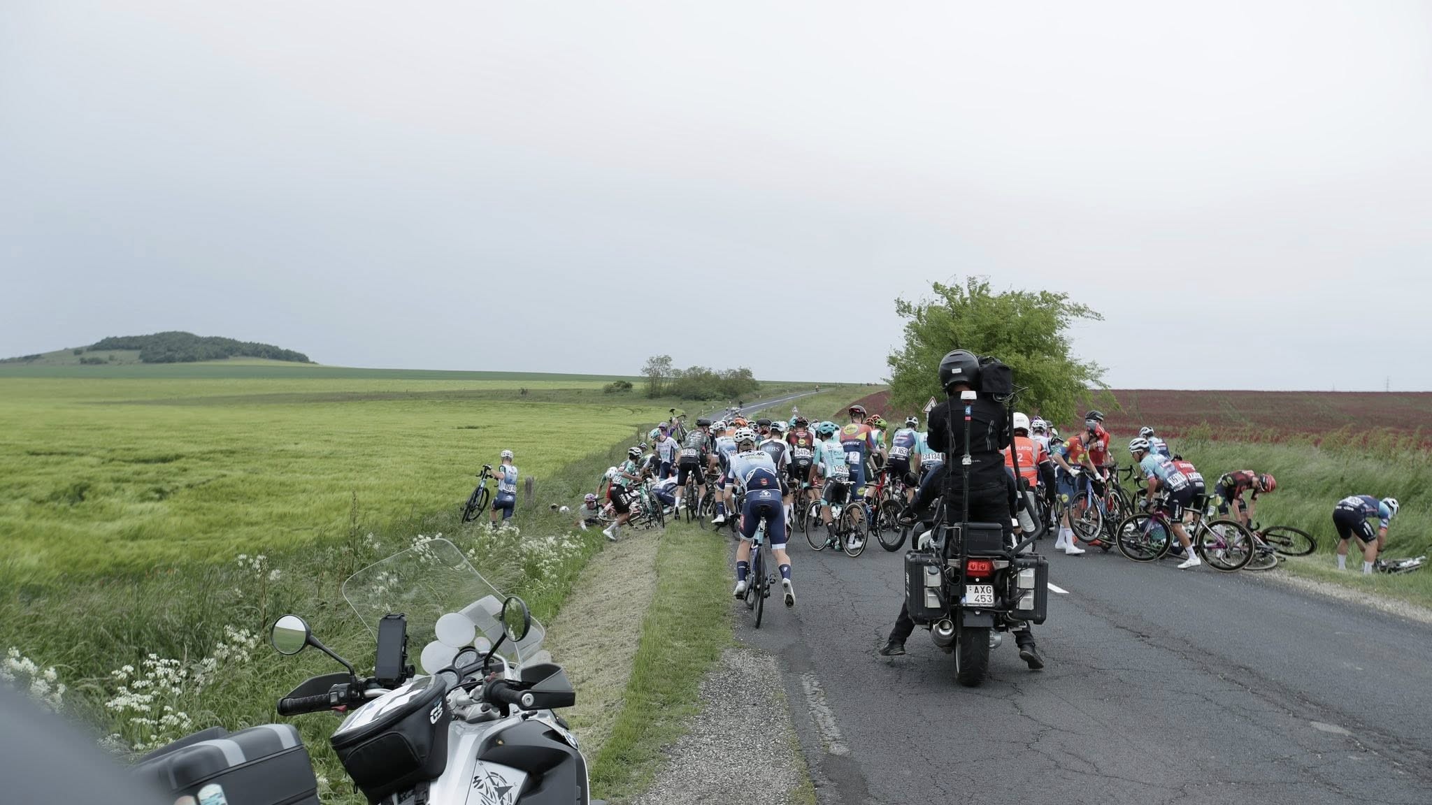 Komoly bukás a Tour de Hongrie második szakaszán