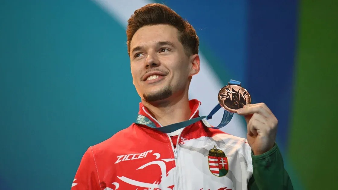 Mészáros Krisztofer dobogós egyéni összetettben az Eb-n!
