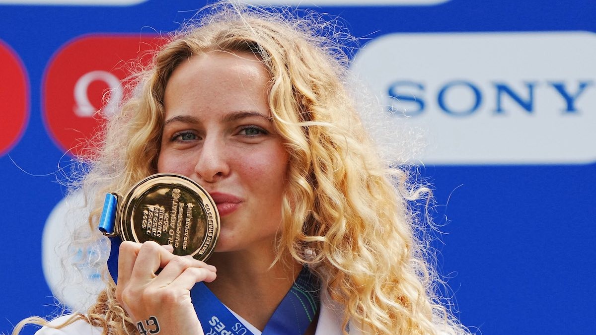 Fábián Bettina bronzérmes a nyíltvízi úszók kieséses sprintversenyében