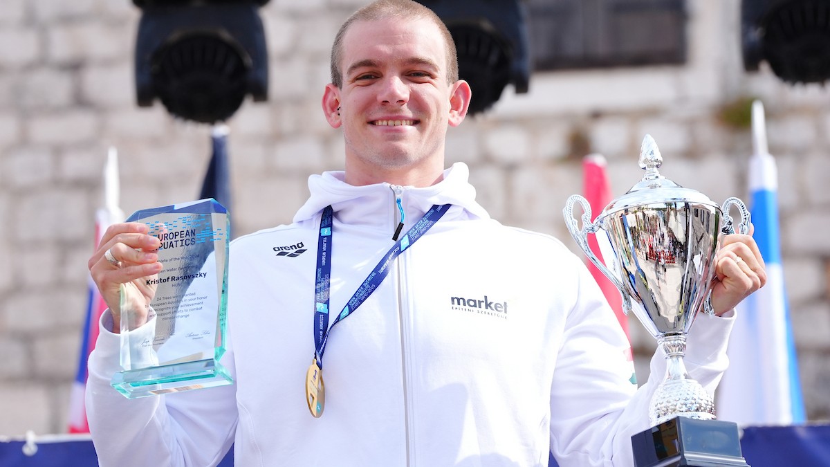 Rasovszky Kristóf Európa-bajnok 10 km-en