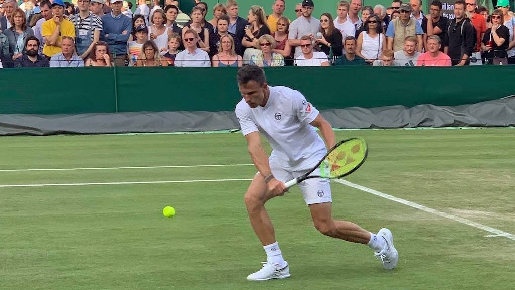 Wimbledon - Nagy csatában maradt alul Fucsovics a második fordulóban
