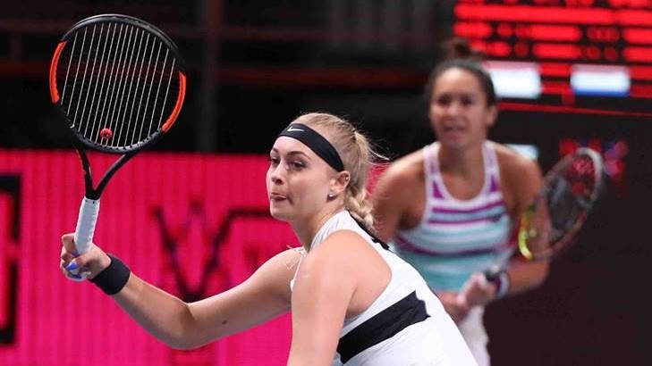Budapesti női tenisztorna - Stollárék az elődöntőben
